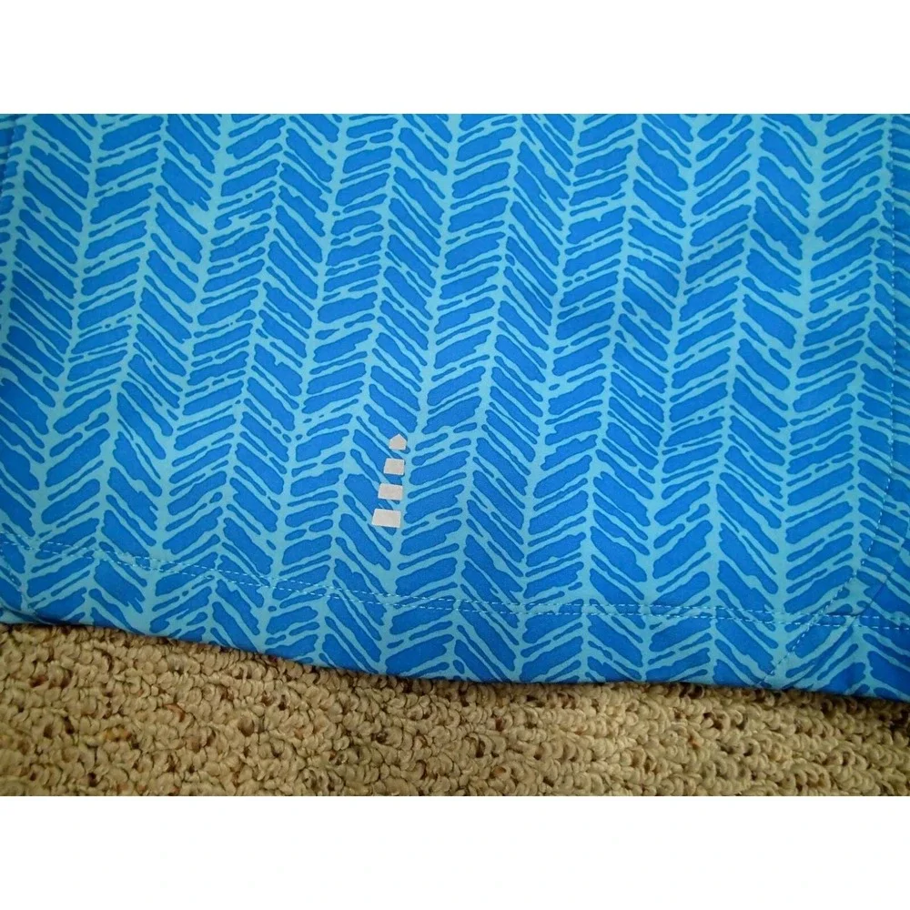 Lands End Softshell Jacket Girls Medium‎ 10/12 Blue Excellent Sherpa Hood Fleece